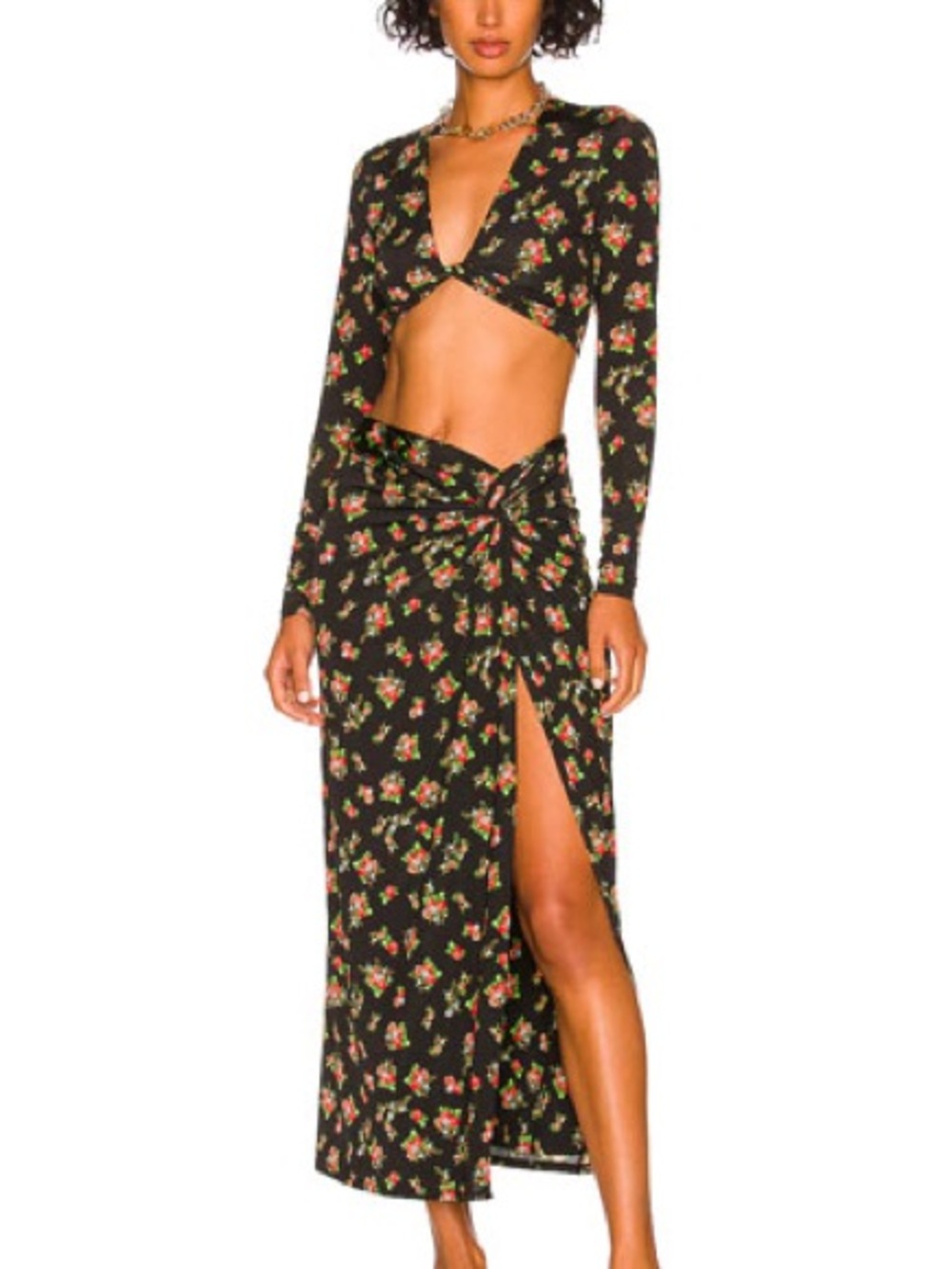 AFRM noir rose garden Nico set